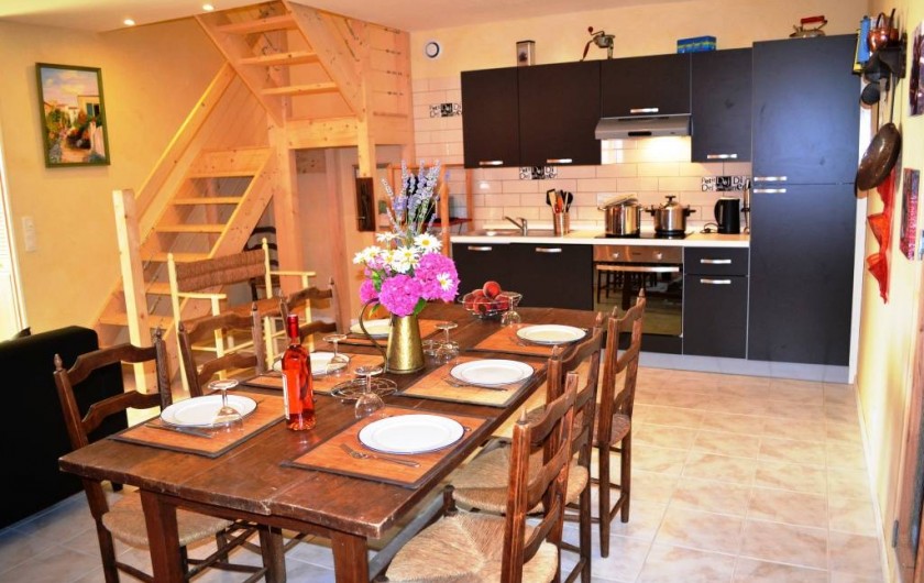 Location de vacances - Gîte à Brugnac - Salle à manger Appollo