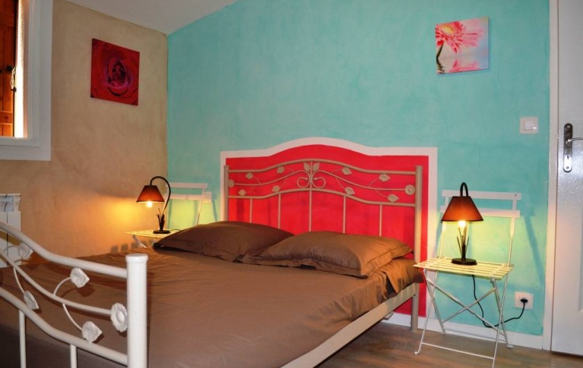 Location de vacances - Gîte à Brugnac - Chambre double Appollo