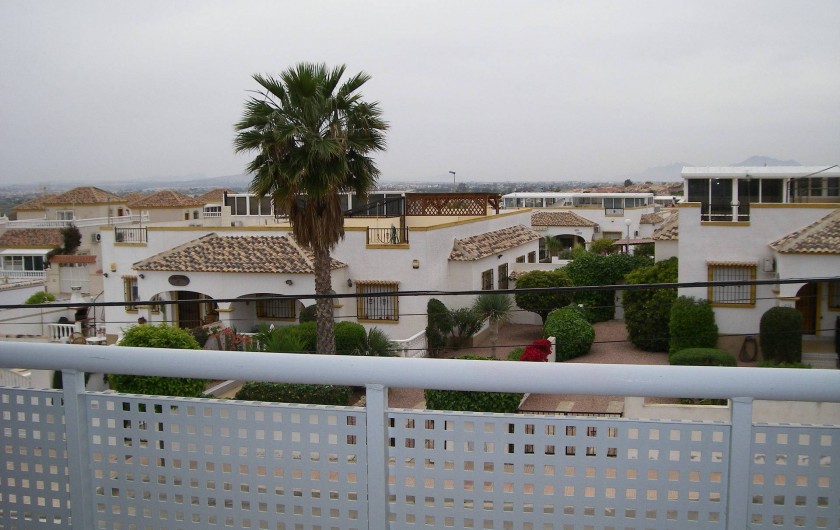 Location de vacances - Appartement à San Fulgencio - Vue de la terrasse salon