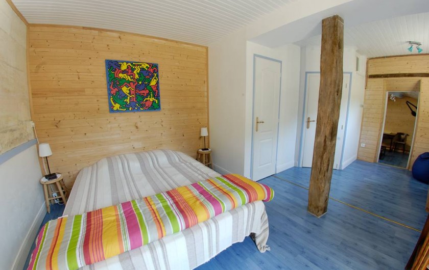 Location de vacances - Gîte à Guitres - Chambre lit 160 cm
Gite le Coutrillon
