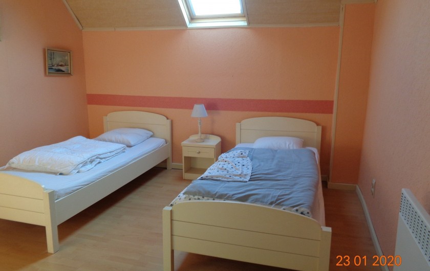 Location de vacances - Gîte à Houthem - chambre3 à l'étage