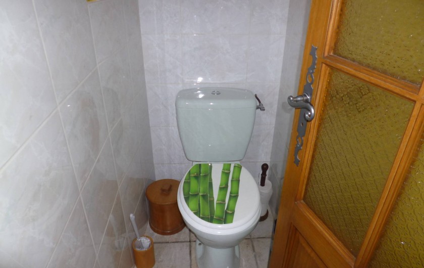 Location de vacances - Gîte à Bieuzy - wc indépendant