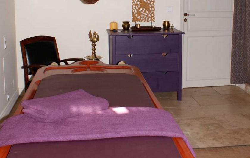 Location de vacances - Gîte à Cairanne - Salle de Massage