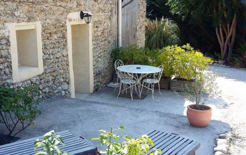 Location de vacances - Gîte à Cairanne - Gîte Le Cerisier Terrasse