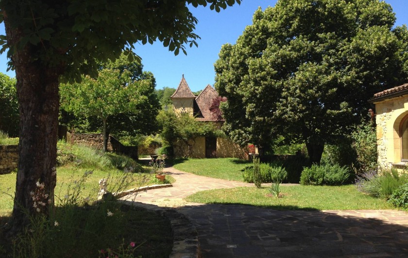 Location de vacances - Gîte à Saint-Cybranet - vue est