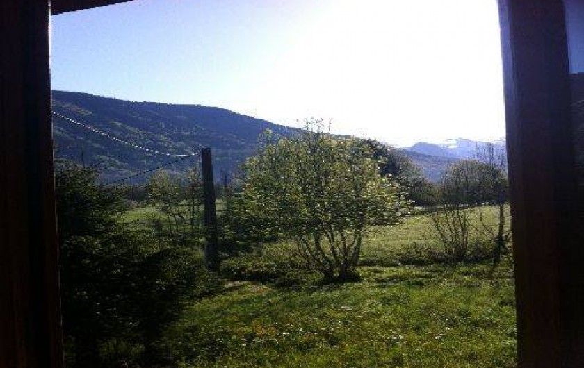 Location de vacances - Chalet à Taninges - point de vue de la salle à manger