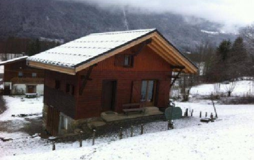 Location de vacances - Chalet à Taninges - hiver février 2016