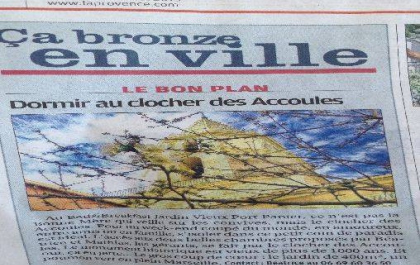 Location de vacances - Chambre d'hôtes à Marseille