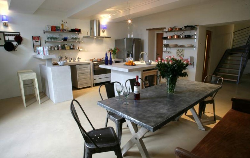 Location de vacances - Maison - Villa à Ménerbes - Notre Cuisine - elle done envie de cuisinier. Sinon on vous trouve un chef.