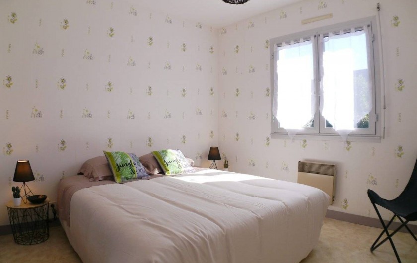 Location de vacances - Maison - Villa à Fouesnant - Chambre 1 au Rez-de-chaussée