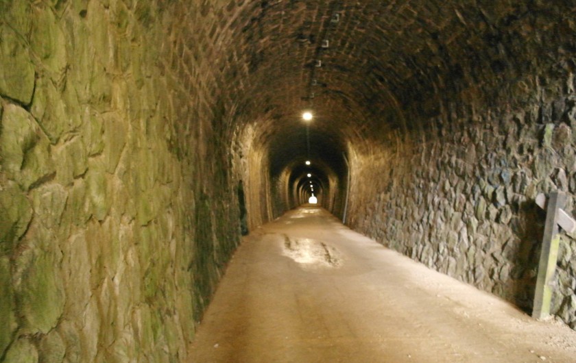 Location de vacances - Villa à Saint-Julien-Labrousse - Le tunnel des Nonières  ( sur la Dolce Via )