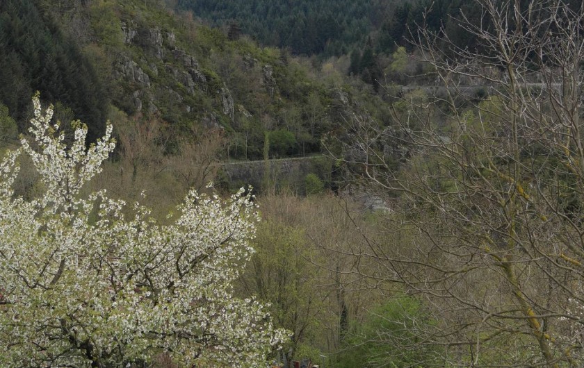 Location de vacances - Villa à Saint-Julien-Labrousse - Vue de la terrasse sur la dolce via