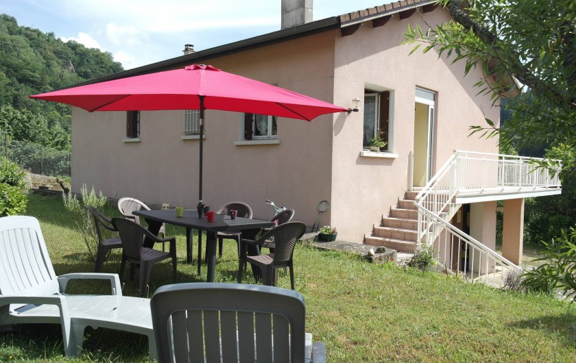 Location de vacances - Villa à Saint-Julien-Labrousse - Villa Dolce via , au coeur des Monts d'Ardèche