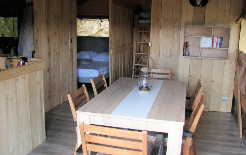 Location de vacances - Gîte à Chirols - Salle à manger