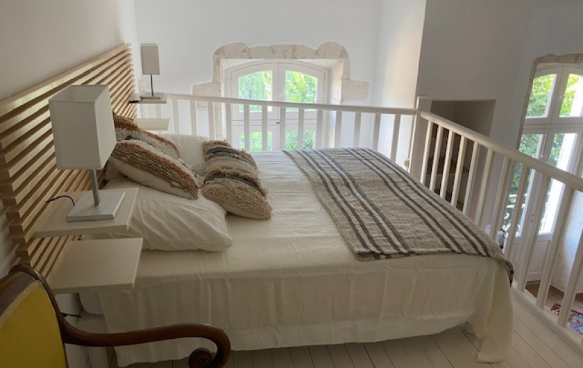 Location de vacances - Appartement à Villeneuve-lès-Avignon - I lit double (2x 80 x 190), literie de qualité