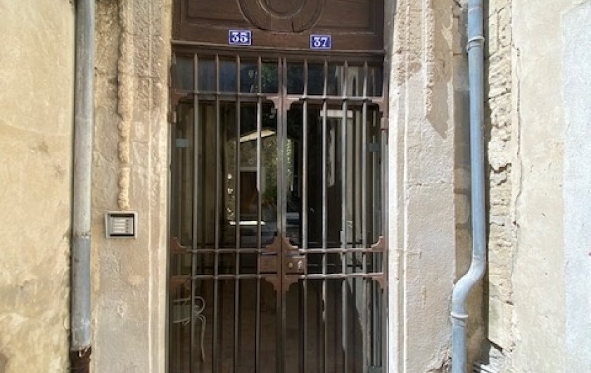 Location de vacances - Appartement à Villeneuve-lès-Avignon - Entrée sécurisée indépendante