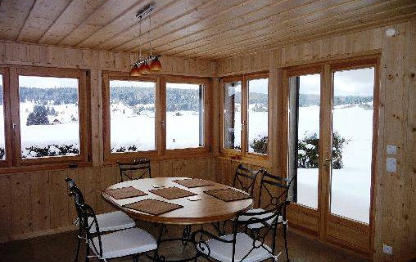 Location de vacances - Chalet à Vaux-et-Chantegrue