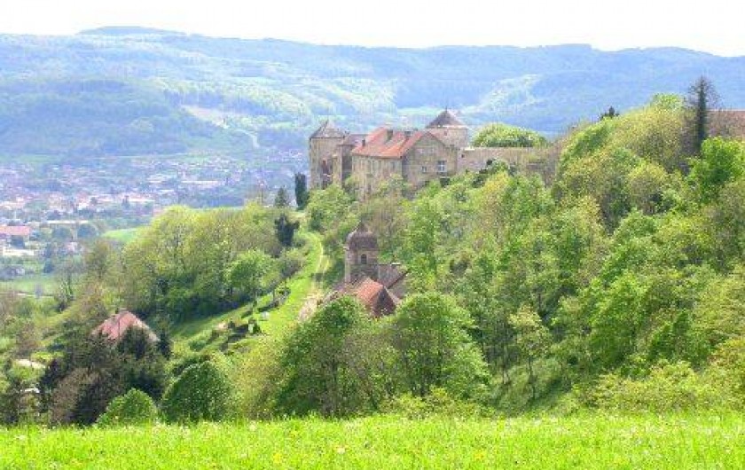 Location de vacances - Gîte à Sancey-le-Grand - à 5 mn le château et le village médiéval de Belvoir
