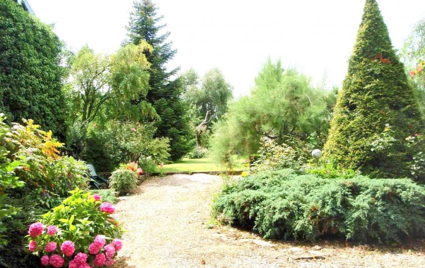 Location de vacances - Gîte à Sancey-le-Grand - entrée du parc