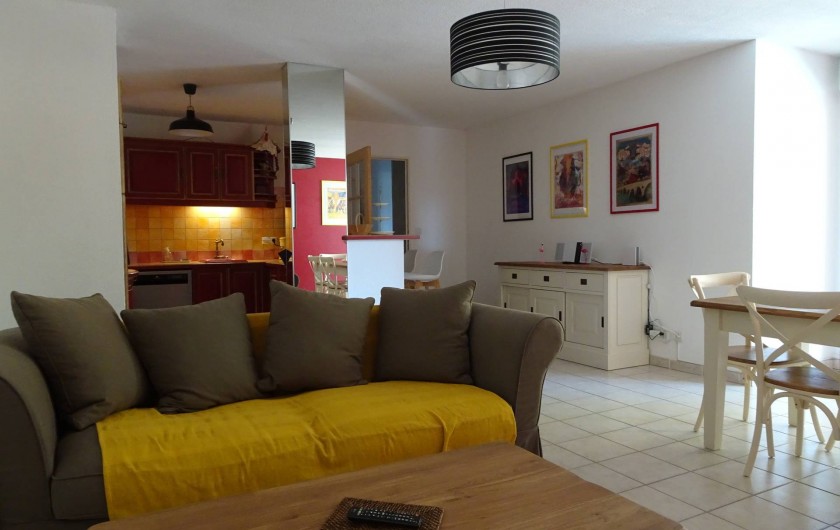 Location de vacances - Appartement à Aigues-Mortes - Salon