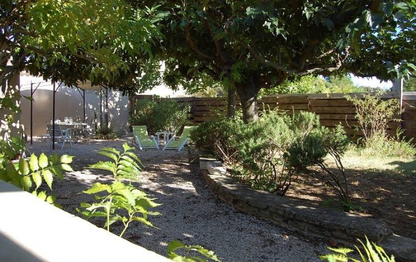 Location de vacances - Gîte à Aubignan - jardin