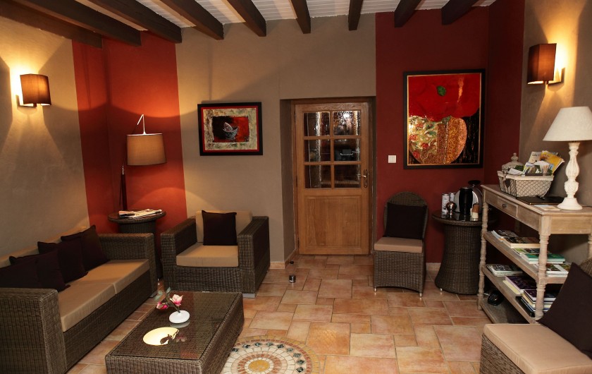 Location de vacances - Chambre d'hôtes à Grane - SALON POUR LES HOTES