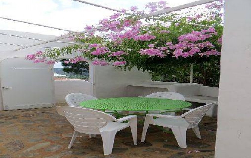 Location de vacances - Appartement à Banyuls-sur-Mer - première terrasse 