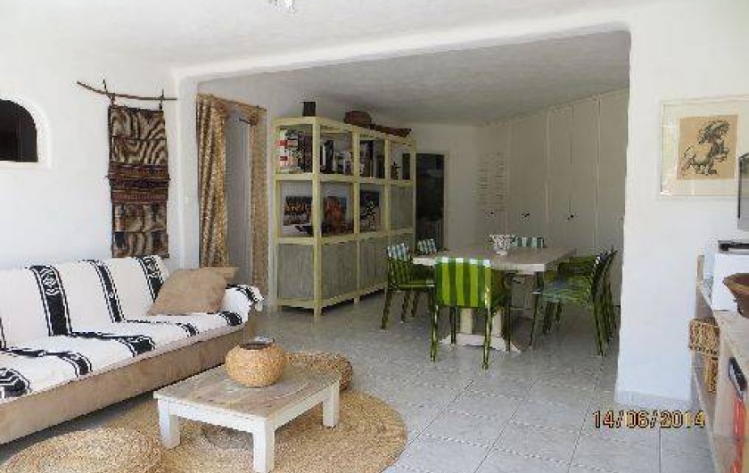 Location de vacances - Appartement à Banyuls-sur-Mer - salon, salle à manger