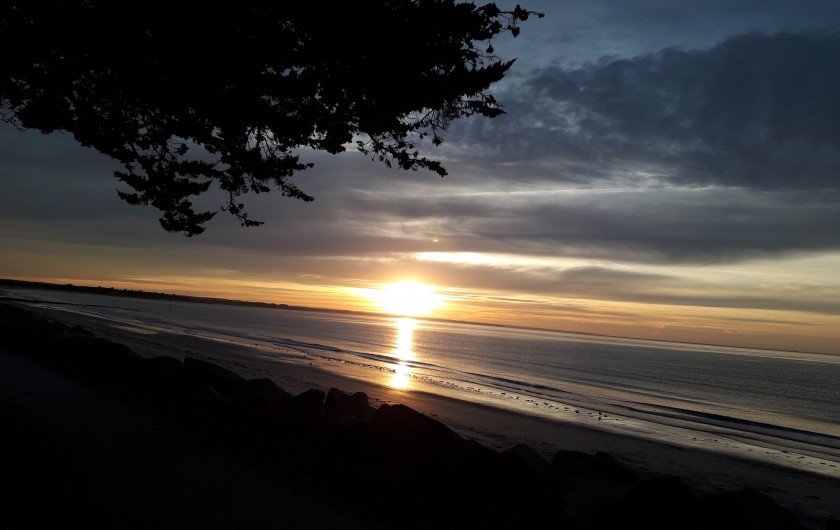 Location de vacances - Villa à Île-Tudy - Le soleil se couche!