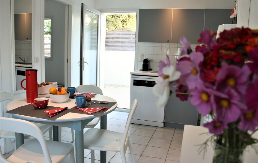 Location de vacances - Maison - Villa à Sainte-Marie-de-Ré - Le petit déjeuner est prêt