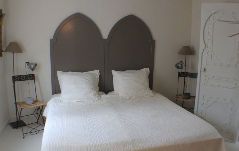 Location de vacances - Villa à Porto-Vecchio - chambre en bas