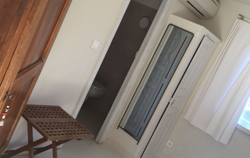 Location de vacances - Villa à Porto-Vecchio - chambre du bas