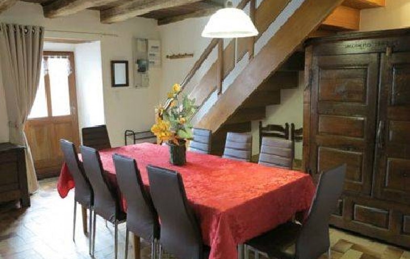 Location de vacances - Gîte à Saint-Pierre-de-Nogaret - Salle à Manger
