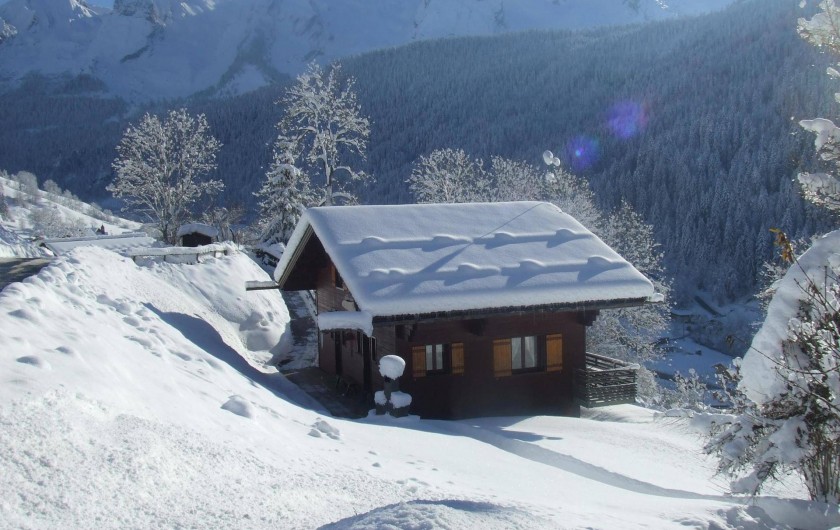 Location de vacances - Appartement à Le Grand-Bornand - Chalet mitoyen -  2 appartements  gauche et droite