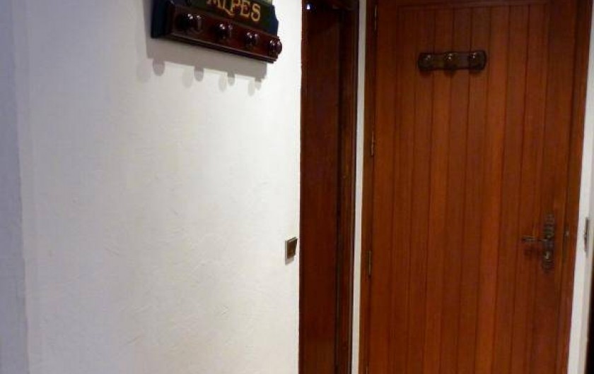 Location de vacances - Appartement à Le Grand-Bornand - Hall d'entrée