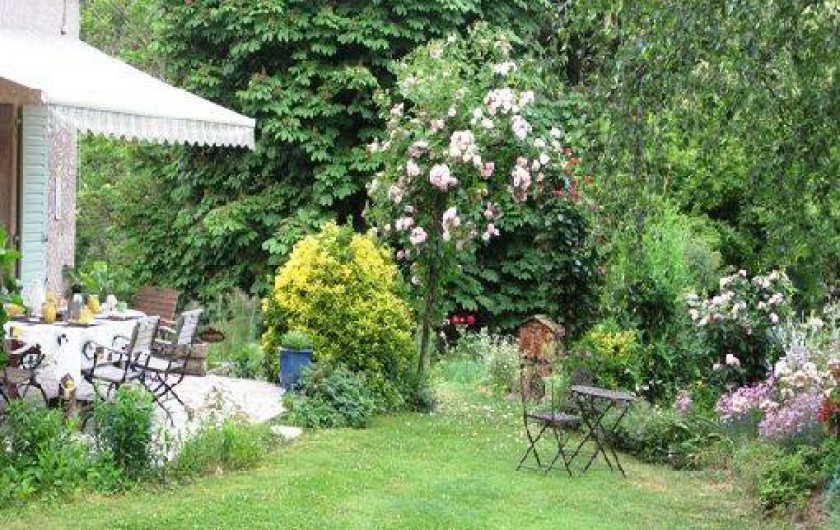 Location de vacances - Chambre d'hôtes à Habas - Terrasse côté ouest