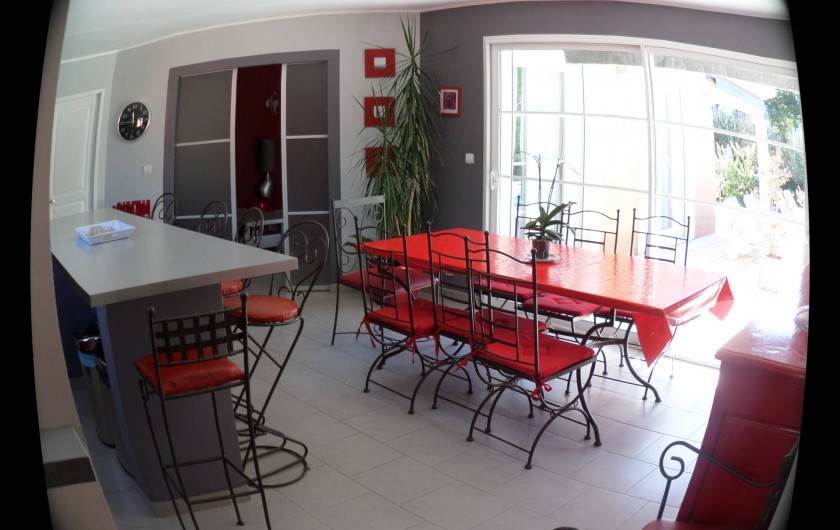 Location de vacances - Villa à Saint-Dézéry - cuisine