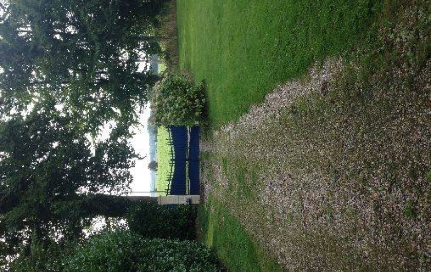 Location de vacances - Chalet à Grigneuseville - accès gite avec portail automatique