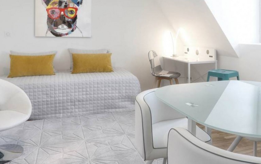 Location de vacances - Appartement à Montignac - Le noir et blanc