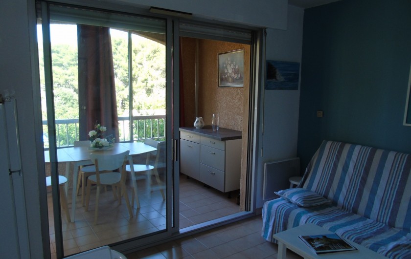 Location de vacances - Studio à Sanary-sur-Mer - Coin salon