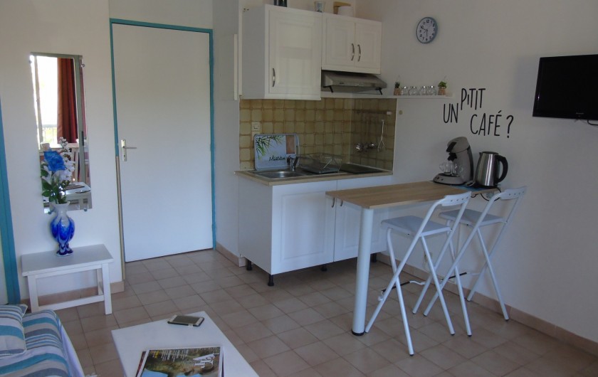 Location de vacances - Studio à Sanary-sur-Mer - Coin cuisine