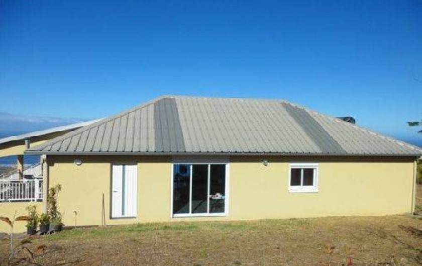 Location de vacances - Villa à Trois Bassins - arrière de la villa