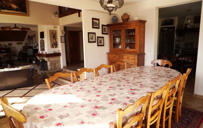 Location de vacances - Chalet à Les Deux Alpes - salle à manger