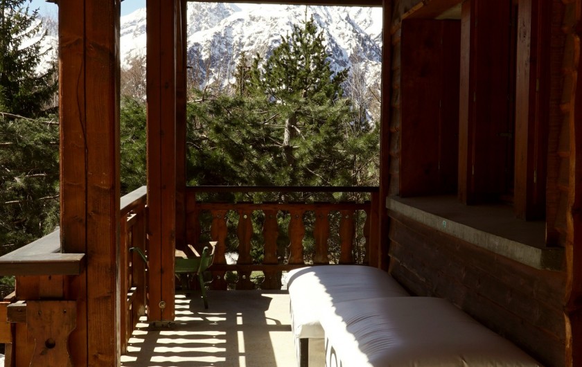 Location de vacances - Chalet à Les Deux Alpes - TERRASSE