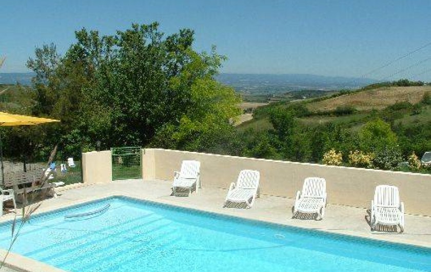 Location de vacances - Gîte à Laurac - Piscine chauffée sécurisée