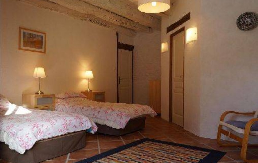 Location de vacances - Gîte à Saint-Amand-de-Coly - chambre 4 : 2 ou 3 personnes