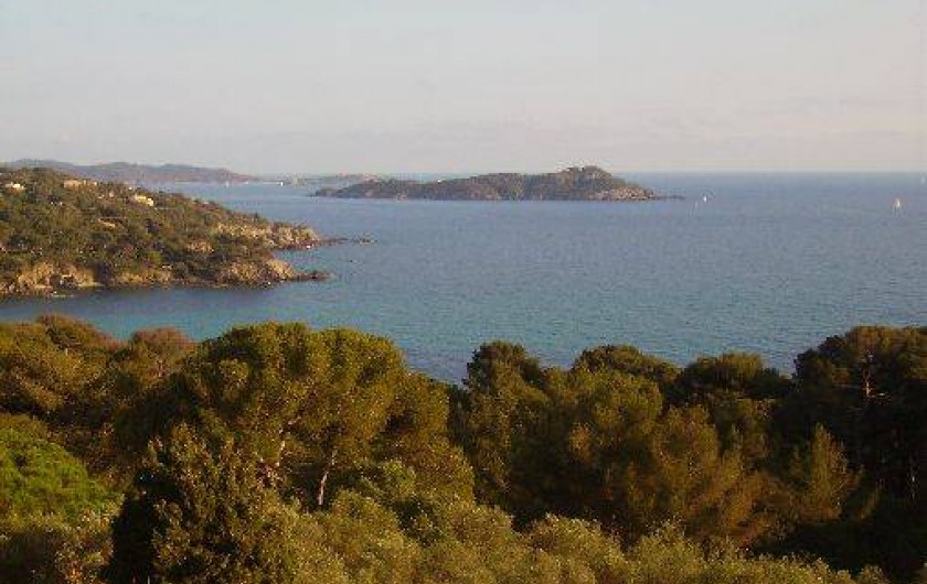Location de vacances - Appartement à La Londe-les-Maures - Vue depuis le sentier douanier