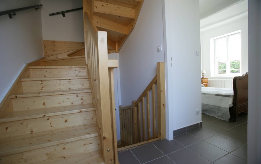 Location de vacances - Maison - Villa à Saint-Martin-d'Ardèche - escalier