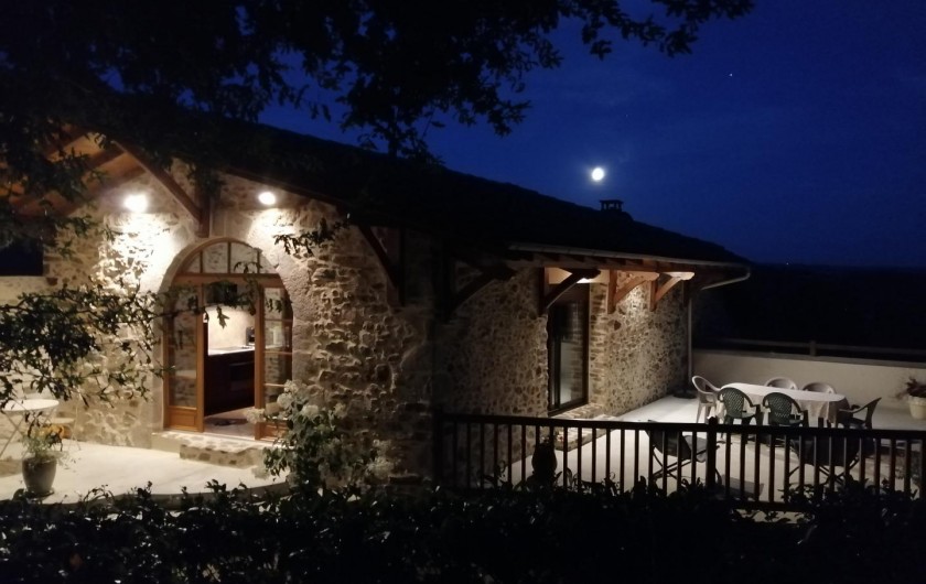 Location de vacances - Gîte à Saint-Étienne-de-Maurs - Côtés Nord et Ouest