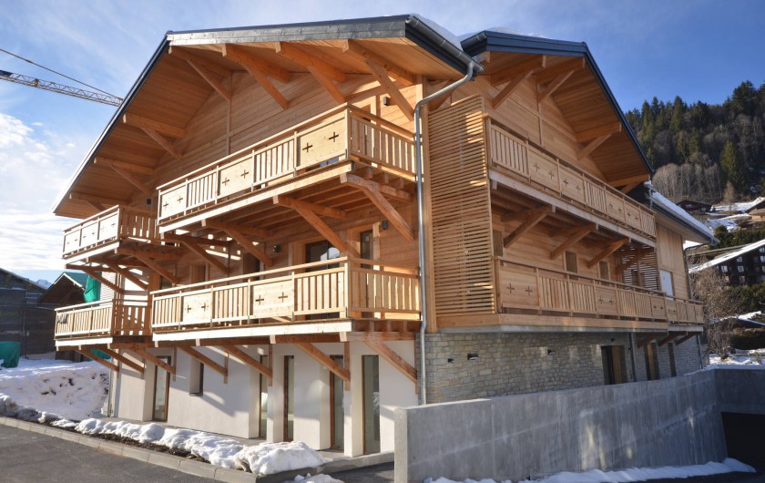 Location de vacances - Appartement à Les Gets - Chalet / vue d'ensemble